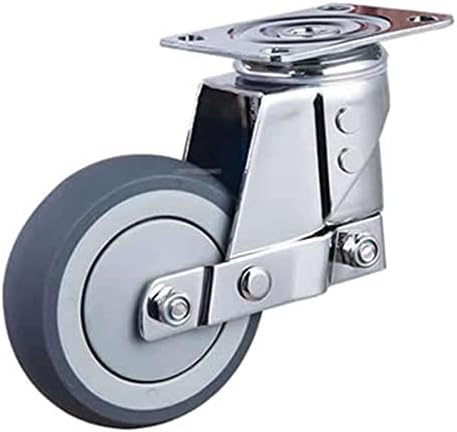 גלגל אוניברסלי של דעיכה שקטה עם גלגל אנטי-סיסמי של גלגל קפיץ לשער ציוד כבד, גלגלים תעשייתיים 1 יחידות