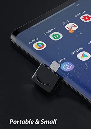 USB C נקבה ל- USB מתאם גברים תואם ל- Samsung Galaxy S10 Lite עבור OTG עם מטען Type-C. השתמש במכשירי הרחבה