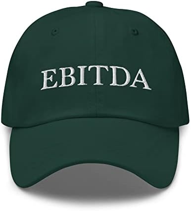 כובע EBITDA, כובע בייסבול רקום, מתנה עסקית, ביצועי עובדים, מתנת רוח, כובע תואר חשבונאי, כובע רוח