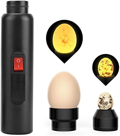 בודק ביצים עם נורית LED מגניבה, 100240V Tester Ecker Tester