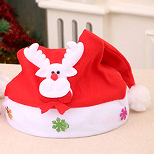 צ ' יק אדום סנטה כובע סנטה כובע איל כובע סנטה קלאוס כובע קישוטים לחג המולד