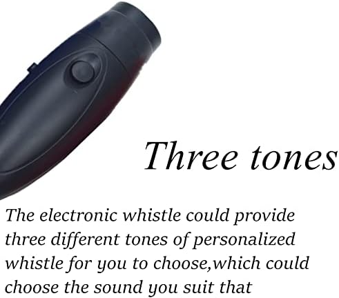 שריקות אלקטרוניות של BestSun לשופט מאמן מורים, מתכווננים 3 צלילי שריקת נפח שונים עם שרוך חשמלי כף יד, שריקת בטיחות