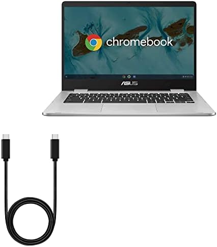 כבל Goxwave תואם ל- ASUS Chromebook C424 - כבל PDINCSYNC PD - USB -C ל- USB -C, סוג C מטען 3ft וסנכרון כבל ASUS