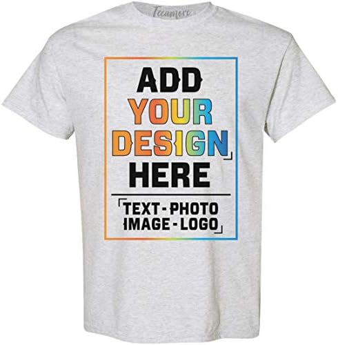חולצה מותאמת אישית גברים נשים מוסיפות עיצוב משלך תמונה תמונה טקסט טקסט מותאם אישית