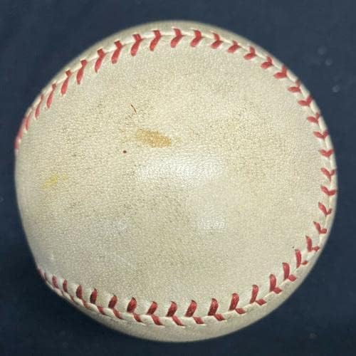 דובר Tris יחיד רשמי חתום Harridge Reach Baseball JSA PSA/DNA מדורגת 6 - כדורי חתימה עם חתימה
