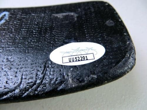Brett Hull חתום על חתימה חתימה בלוז בלוז כנפיים אדומות JSA UU52291 - מקלות NHL עם חתימה