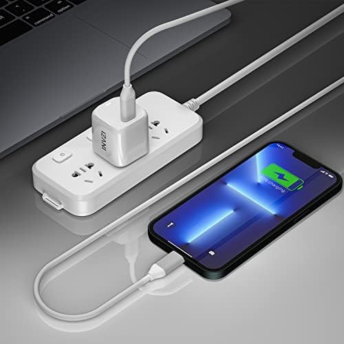 Invzi USB Charger 30W, GAN II מטען קיר USB C עבור iPhone 14 Pro Max, iPhone 13 Pro Max/13/iPhone
