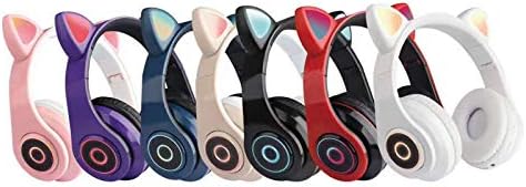 1R0E9Y Bluetooth 5 0 אוזניות אוזניות אוזניות אלחוטיות אלחוטיות LED W/MIC אוזניות לילדים בנות