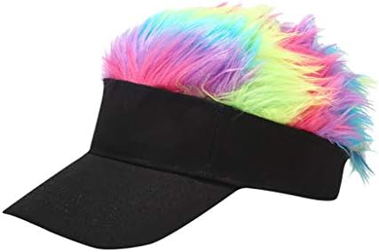 כובע נשים עוטף גברים מגברים צעיף כובע מולטי -צבעי פאה בייסבול ראש כובע שיא ומגני כדורגל מיררו מירו