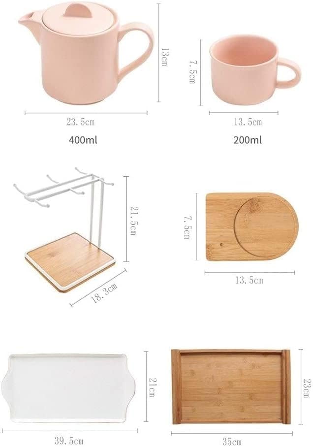 Razzum Gongfu Tea Setive Set Set Cofee Set Set Curamic Cupal Home אחר הצהריים SET SET SET SANDY COLUN