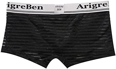 מכנסי בוקסר לגברים BMISEGM מכנסיים תחתונים סקסיים של גברים סקסית מכנסיים קצרים תחתונים תחתונים סולידים גברים