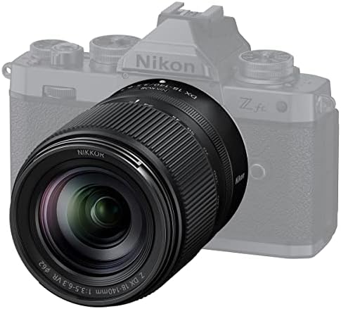 Nikon Nikkor Z DX 18-140 ממ f/3.5-6.3 עדשת VR, צרור עם ערכת פילטר דיגיטלית של Hoya 62 ממ, ערכת ניקוי