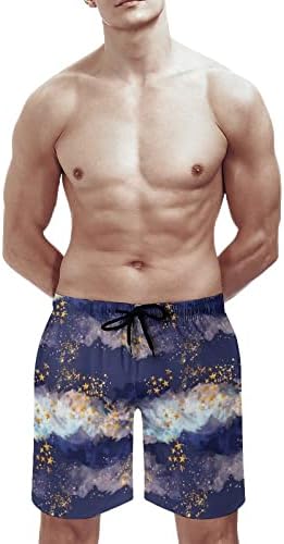מכנסיים קצרים של BMISEGM לגברים גברים קיץ אופנה פנאי חוף הים 3D תלת מימד תחרה דיגיטלית