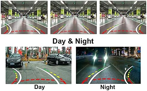 מצלמה אחורית לרכב דינמי מסלול מסלולים קו ראיית לילה גיבוי חניה מצלמה עבור טויוטה 4 ראנר נ210 מק4 / היילקס סרף