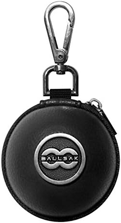 Ballsak Pro - כסף/שחור - Clip -On Cue Ball Case, תיק כדור רמז לחיבור כדורי רמזים, כדורי בריכה, כדורי ביליארד,