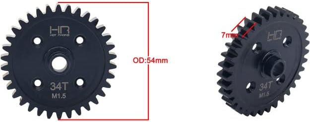 מירוץ חם SSLG34M15 SPUR SPUR GEAR SLEDGE