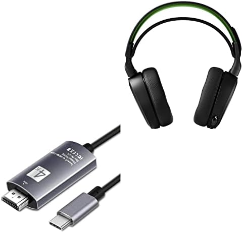 כבל Goxwave תואם לפלדות Arctis 7x+ - כבל DistDisplay - USB Type -C ל- HDMI, USB C/HDMI כבל עבור