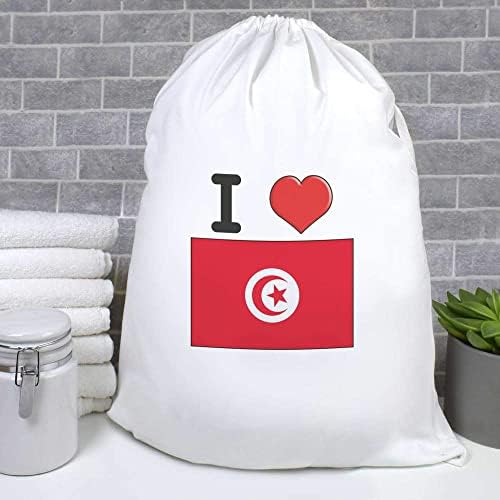 עזידה' אני אוהב תוניסיה ' כביסה/כביסה / אחסון תיק