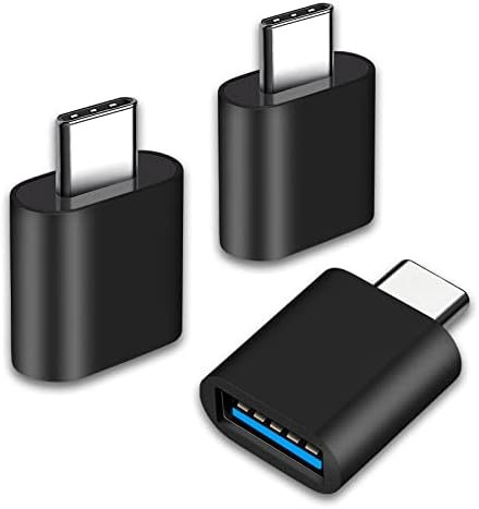 מתאם USB C ל- USB, ממיר Thunderbolt 4 OTG מסוג C, USB C זכר ל- USB 3.0 מתאם נשי עבור Apple MacBook