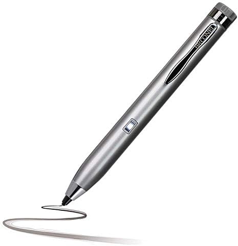 Broonel Silver Mini Point Point Digital Active Active Stylus PEN תואם ל- ASUS Chromebook C423NA-BV0001 מחברת