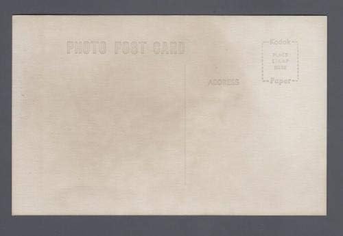 מארק קניג חתם על גלויה עם הולוגרמה-חתימות חתוכות של ליגת הבייסבול