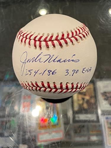 ג'ק מוריס דטרויט טייגרס 254-186 3.90 ERA חתום בייסבול רשמי JSA MINT - חתימות בייסבול