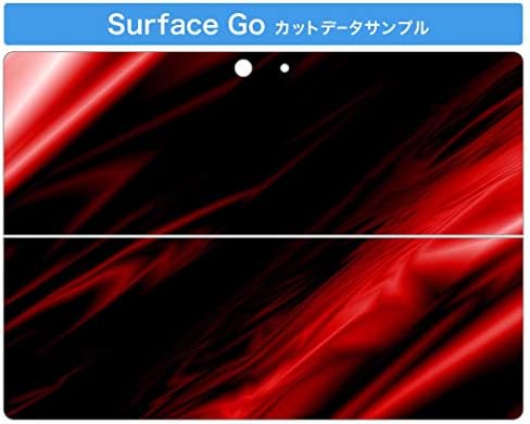 כיסוי מדבקות Igsticker עבור Microsoft Surface Go/Go 2 עורות מדבקת גוף מגן דק במיוחד 007214 אדום