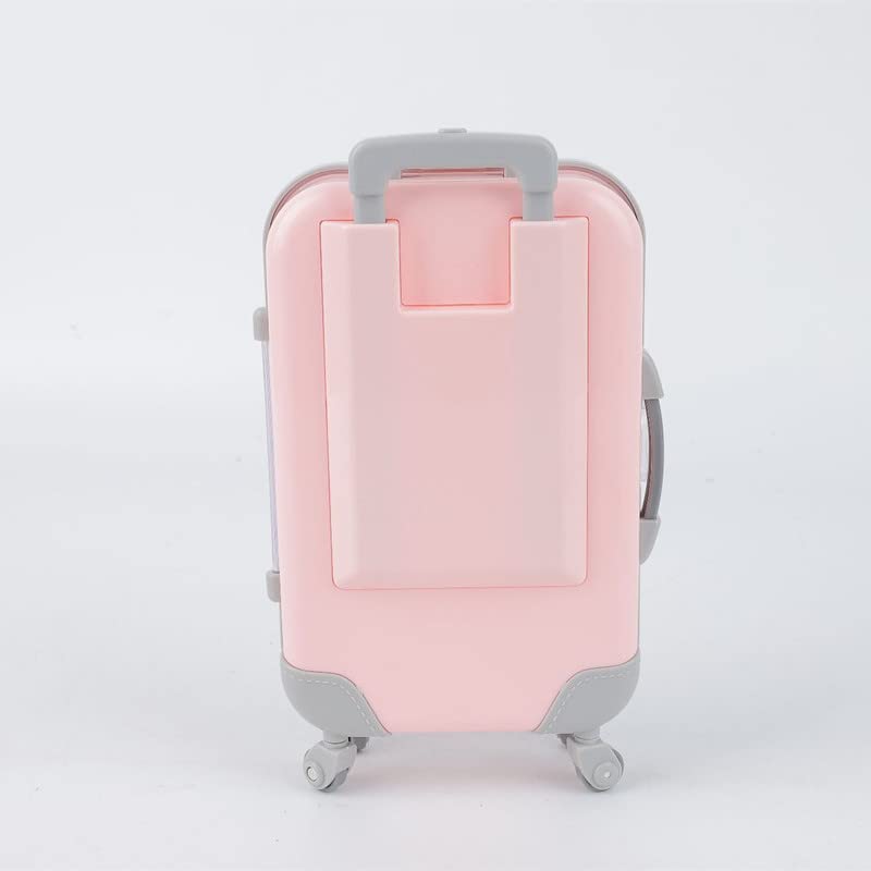מיני שני זוגות של ריסים מלאכותיים עגלת מקרה מזוודת איפור ריסים תיבת אחסון תיבת מזוודה