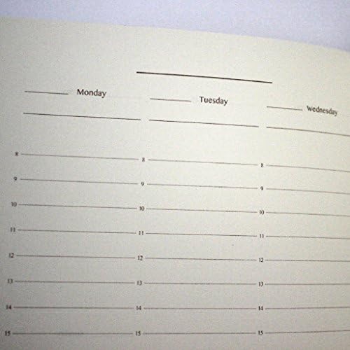 קונספט זמן קונספט מחוספס גודל כיס מתזמן מחברת כחול - 192 עמודים - סגנון וינטג 'של ספר ישן, יומן קומפוזיציה