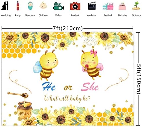 לופריס כוורת דבורים מין לחשוף רקע חמניות דבש צנצנת הוא או היא מה יהיה תינוק להיות דבורה נושא רקע ילדה