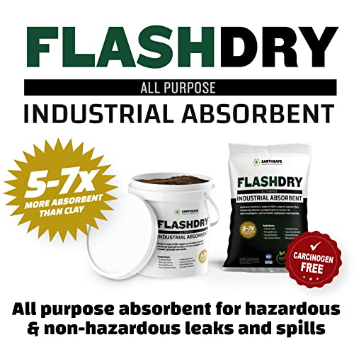 FlashDry - תיק גדול סופג שפיכה תעשייתית ידידותית לסביבה - תיק 50 ליטר