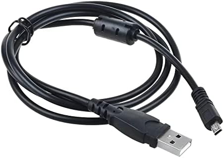 SupplySource תואם 3.3ft החלפת כבל USB למצלמת Panasonic Lumix DMC-FS45 DMC-FS20 DMC-FX35 DMC-FX30