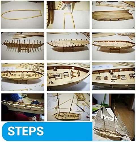 עץ דגם ספינות ערכות כדי לבנות למבוגרים, עץ ספינה דגם ערכת, 1/100 בקנה מידה עץ עץ מפרשית ספינה ערכות עבור