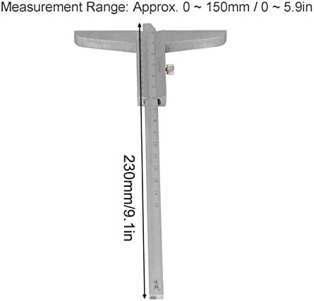 קליפר נירוסטה מדידת כלי 0.02 ממ דיוק מיקרומטר עם אחסון תיבת עבור בתוך מחוץ עומק צעד מדידות