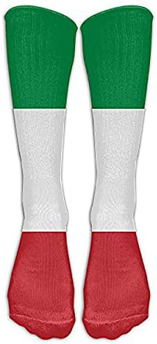 יוניסקס ארוך גרבי איטלקי דגל נוח הברך גבוהה גרביים