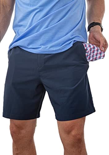 מכנסיים קצרים יומיומיים של בורבו - כיסים מודפסים