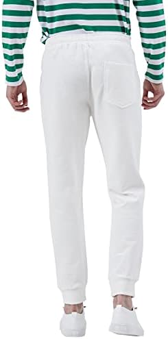 מכנסי טרנינג של פסטרוקיי של מכנסי טרנינג עם כיסים עמוקים משיכה פנימית המותניים האלסטיים
