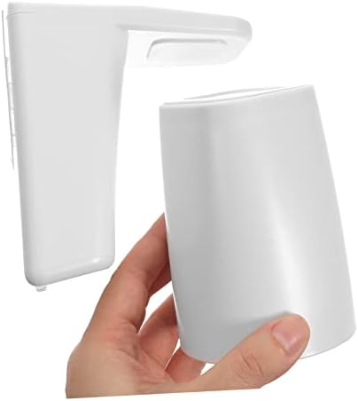 Zerodeko 5 מגדיר מחזיק כוס שיניים מגנטיות משיכה מגנטית לבנה PP