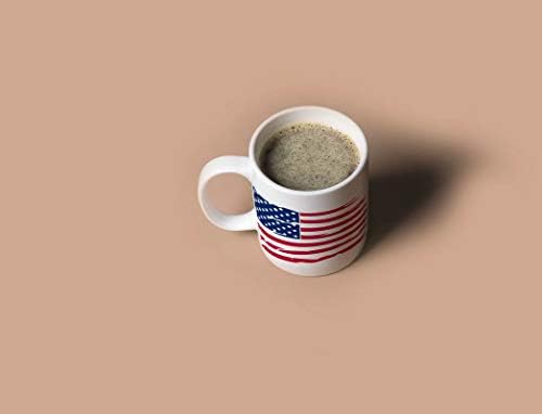 גנרי פטריוטי ארהב דגל במצוקה ישן תהילה קפה ספל חידוש כוס מתנה אמריקה שבועת אמונים מ 302