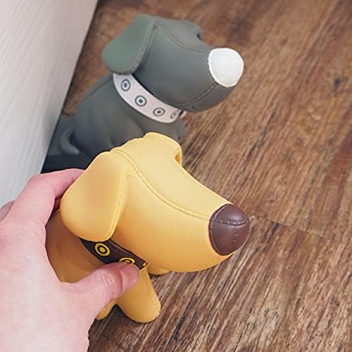 דלת חמודה XBWEI מפסיקה מצוירת דלת סיליקון פקק פקק צעצועים לבטיחות לילדים חומרת ריהוט ביתי