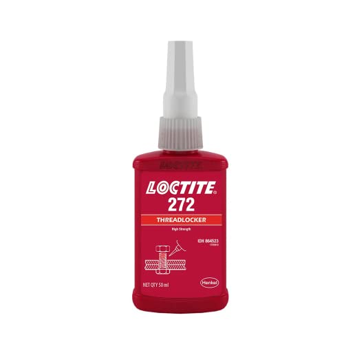 Loctite 88442 אדום 272 טמפרטורה גבוהה/ארון חוט חוזק, בקבוק 50 מל
