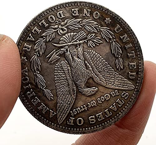 1881 נדודים מטבע כנפי פליז ישן כסף הנצחה מטבע אוסף מטבע קרפט נחושת כסף מטבע מדליית
