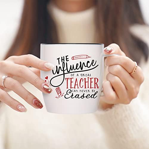 אלגנטי מורה ספל תיק מורה הערכה מתנות לנשים גברים קפה ספל כוס קרמיקה מורה מתנות תודה לך סיום מתנות
