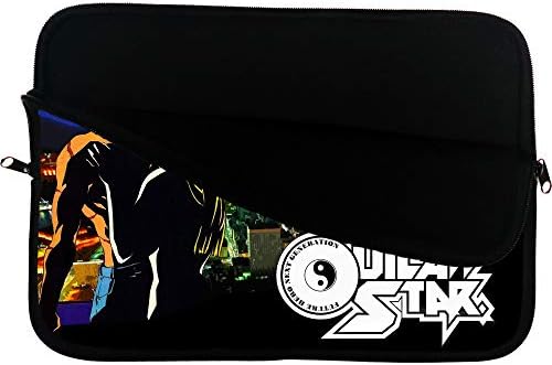 שקית שרוול מחשב נייד של כוכב Outlaw Anime עם משטח Mousepad - מתאימה 15 אינץ 'מחברת אנימה שקית מחשב נייד שרוול