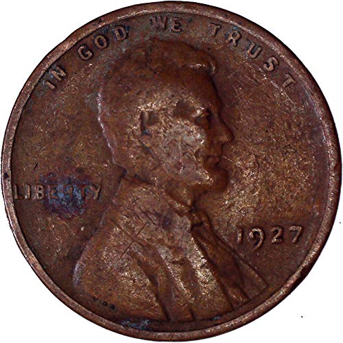 1927 Lincoln Weat Cent 1c Fair