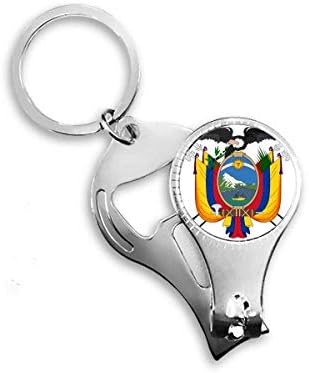 Quito Ecuador הלאומי סמל ציפורניים ניפר טבעת טבעת מפתח בקבוקי שרשרת פותחן