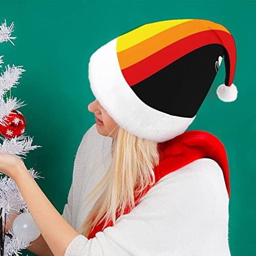 הומו להטב דוב דגל קטיפה חג המולד כובע שובב ונחמד סנטה כובעי עם קטיפה ברים ונוחות אוניית חג המולד קישוט