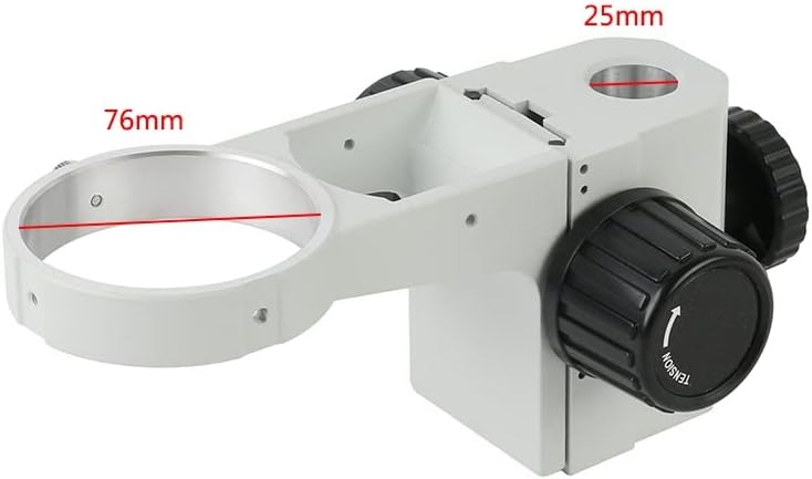 סוגר זרוע מחזיק מעמד מצלמה מיקרוסקופ המשקפת המשקפת תעשייתית 76 ממ אוניברסלי 360 מסתובב שולחן עבודה
