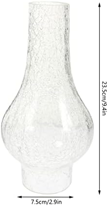 מנורת שמן Ganazono ארובה מנורת נפט בצל החלפת זכוכית החלפת מנורת שמן וינטג