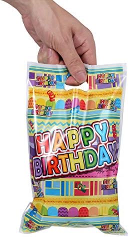 פינטרילנד שמח מסיבת יום הולדת לטובת שקיות 48 יחידות פלסטיק להחזיר מתנה גודי לטפל שקיות לילדים ילדי
